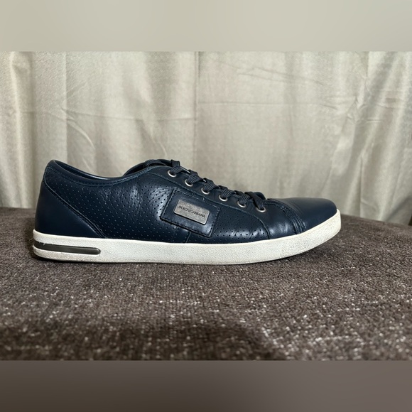 Dolce & Gabbana Blue Sneakers CS0900 Size 9